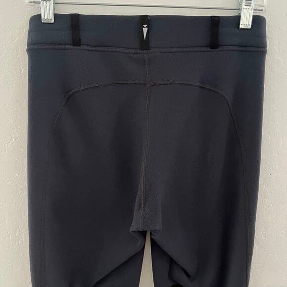 Kerrits Equestrian Horse Riding Fleece Pants Women's M Knee Patch Winter Tights - Picture 9 of 11